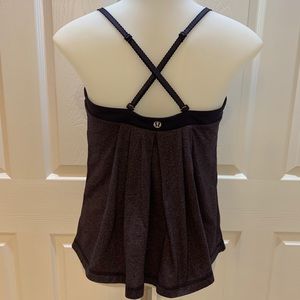 Lululemon Cropped Graceful Flow Tank